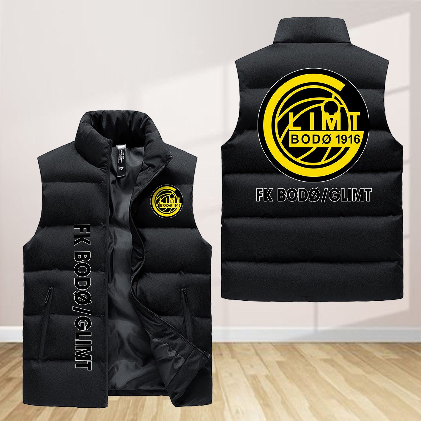 Fotballklubben Bodo Sleeveless Down Jacket Sleeveless Vest