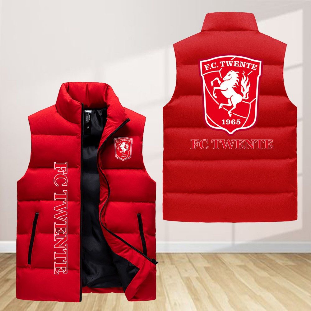 Fc Twente Sleeveless Down Jacket Sleeveless Vest