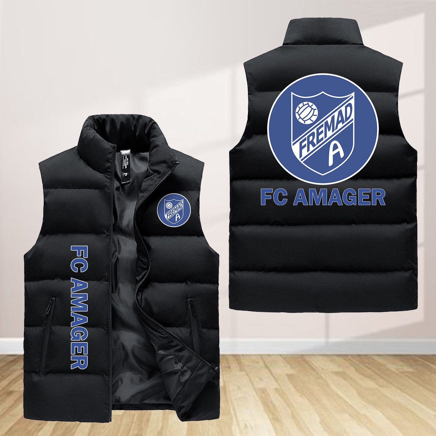 Fc Amager Sleeveless Down Jacket Sleeveless Vest