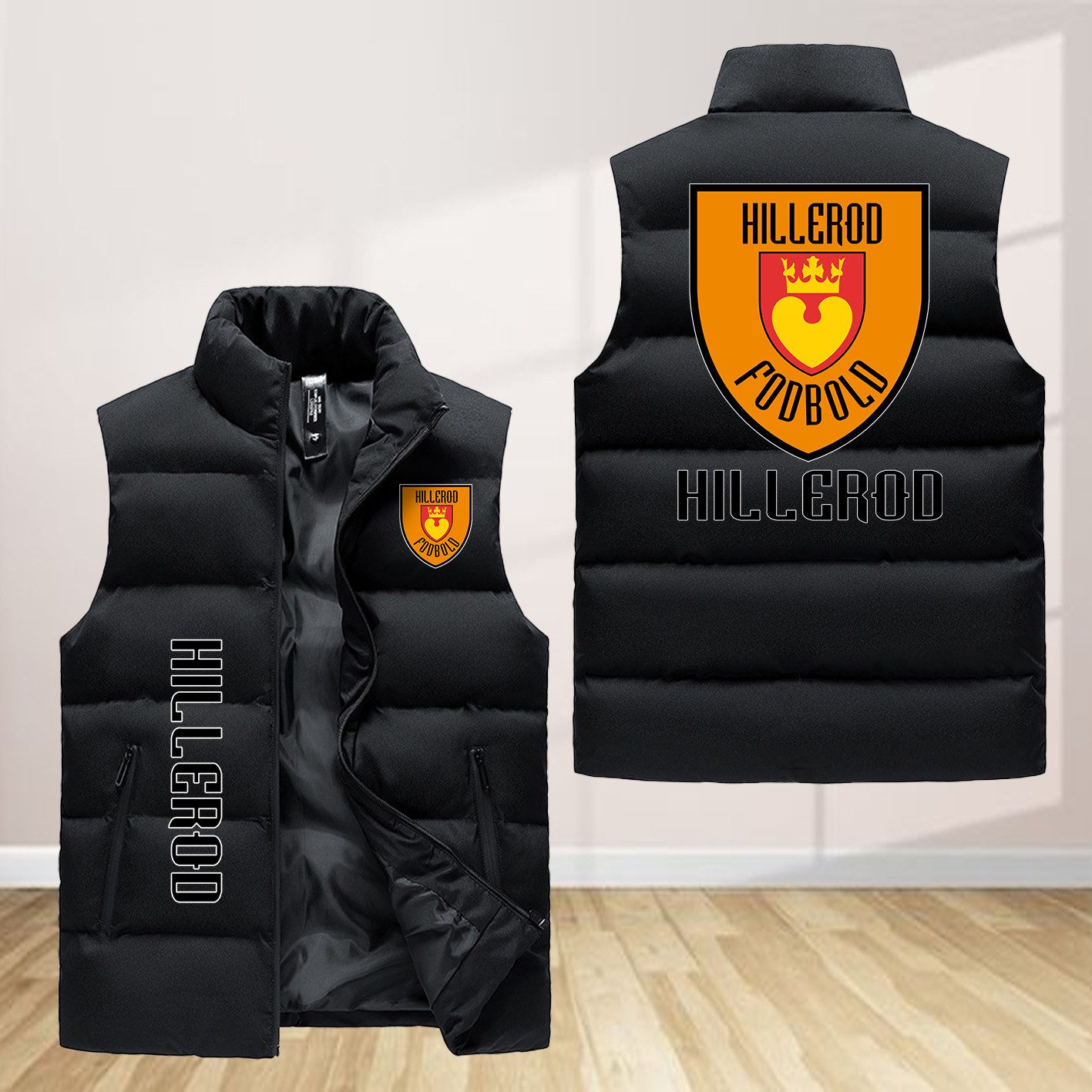 Hillerod Fodbold Sleeveless Down Jacket Sleeveless Vest