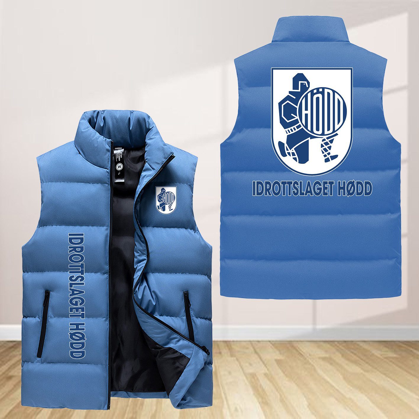 Hodd Fotball Sleeveless Down Jacket Sleeveless Vest