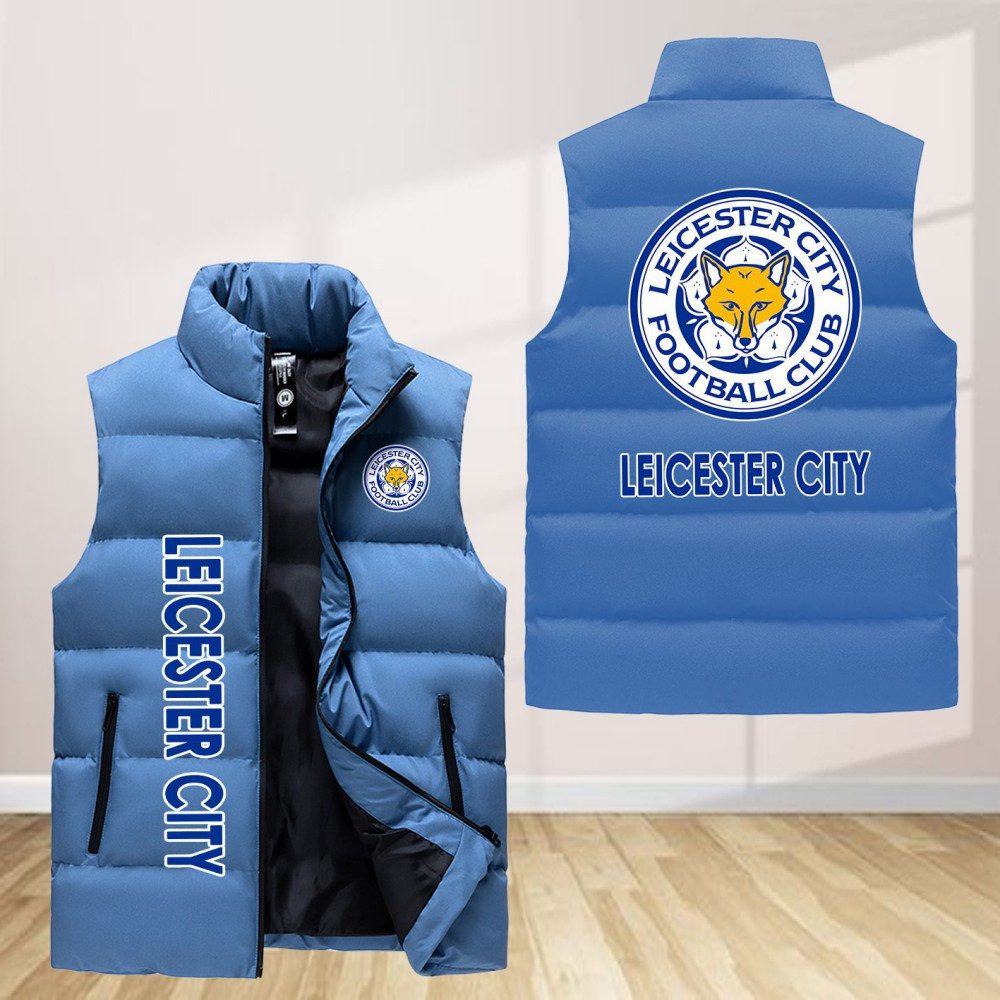 Leicester City F.C Sleeveless Down Jacket Sleeveless Vest