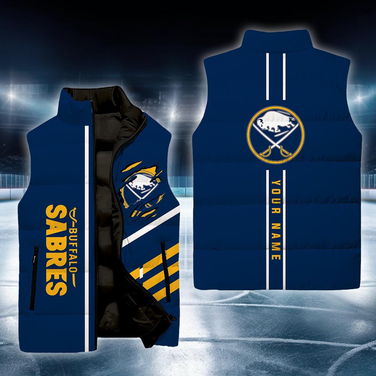 Buffalo Sabres Sleeveless Down Jacket