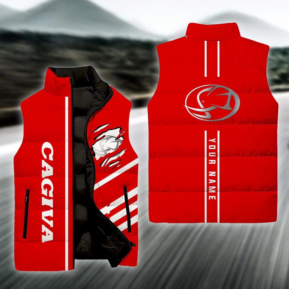 Cagiva Sleeve Down Puffer Jacket