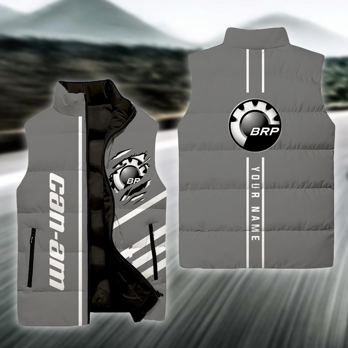 Can-Am Sleeve Down Puffer Jacket