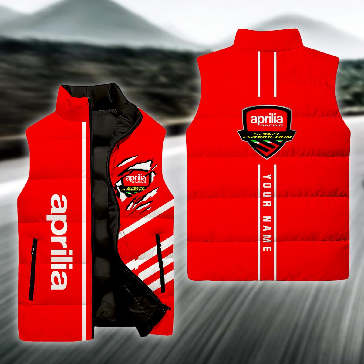 Aprilia Sleeve Down Puffer Jacket