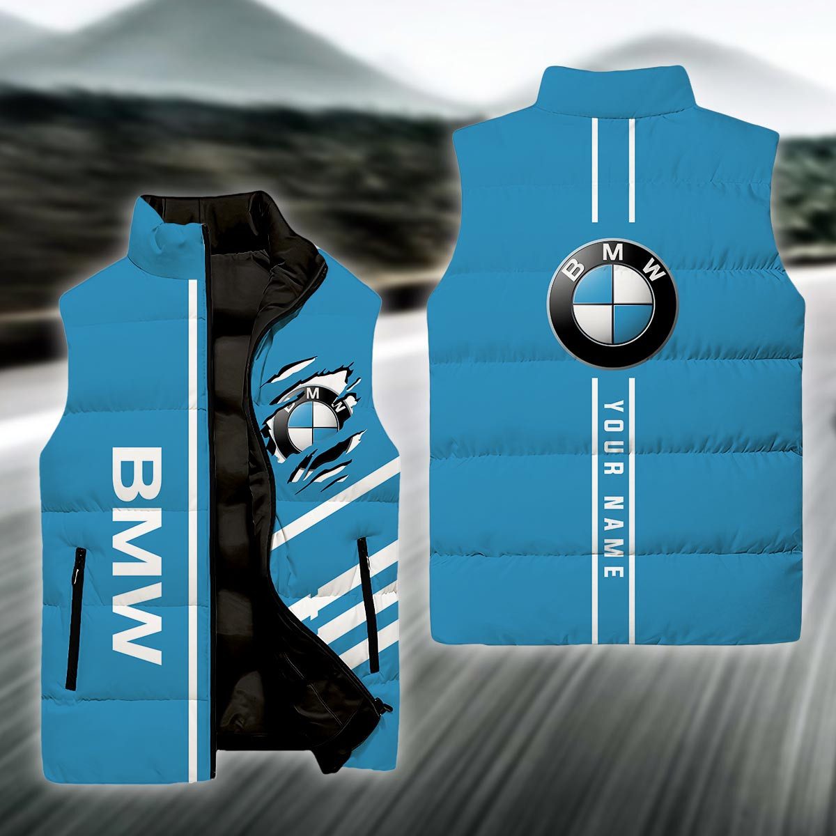 BMW Sleeve Down Puffer Jacket For Men