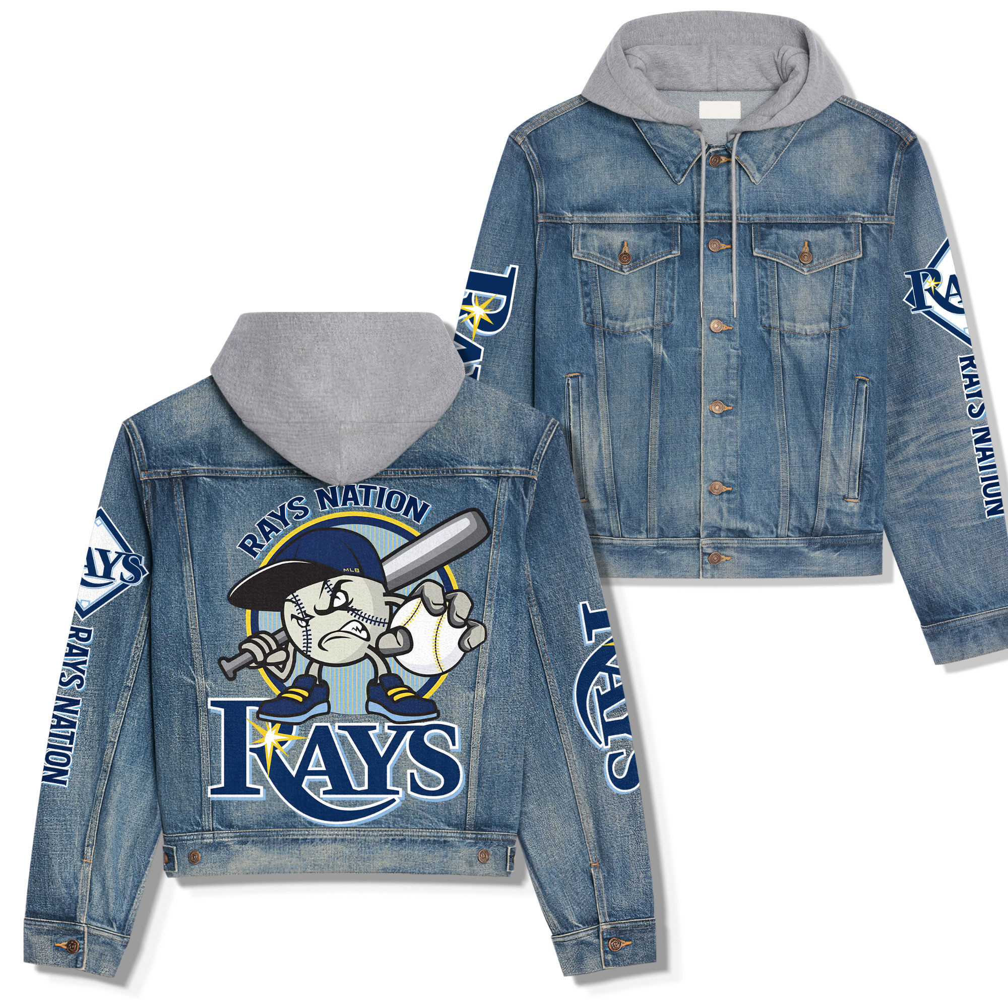 Tampa Bay Rays Premium Fall Fashion Denim Jackets For Men Women Best Jacket 2025
