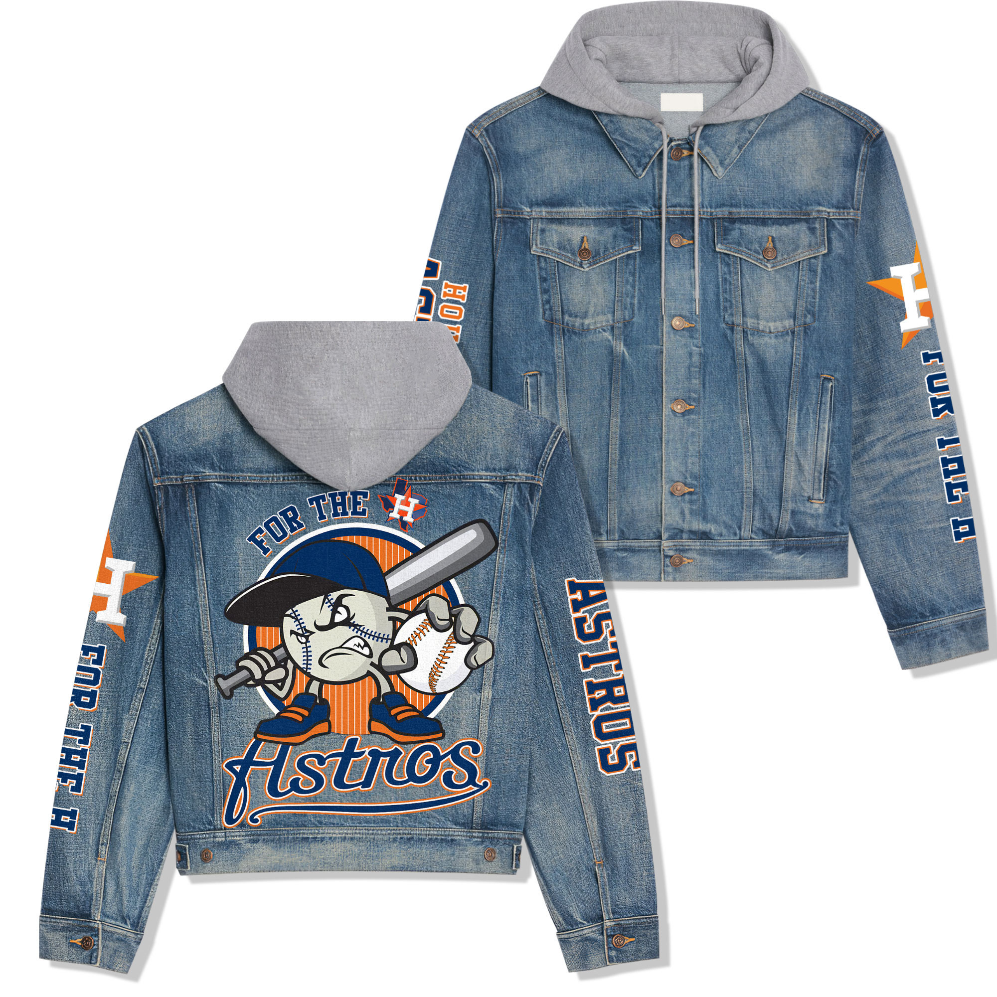 Houston Astros Premium Fall Fashion Denim Jackets For Men Women Best Jacket 2025