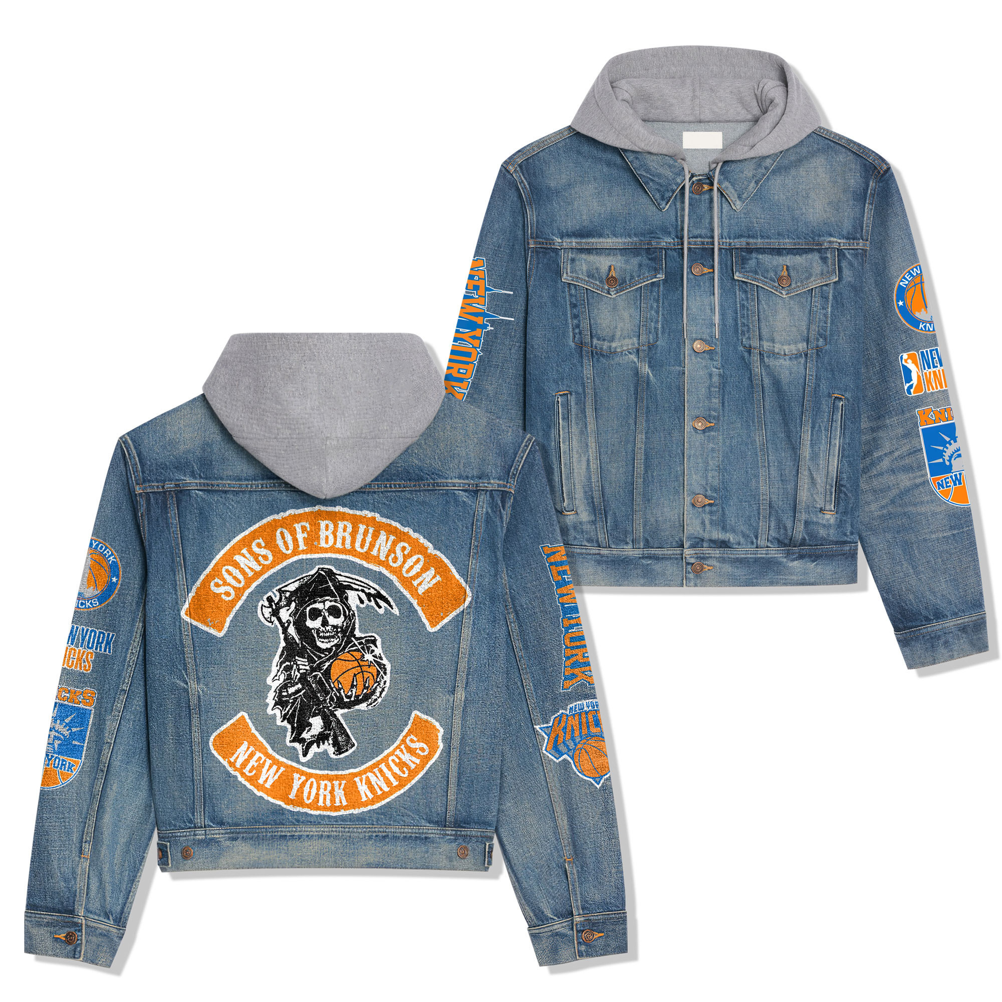 New York Knicks Premium Fall Fashion Denim Jackets For Men Women Best Jacket 2025