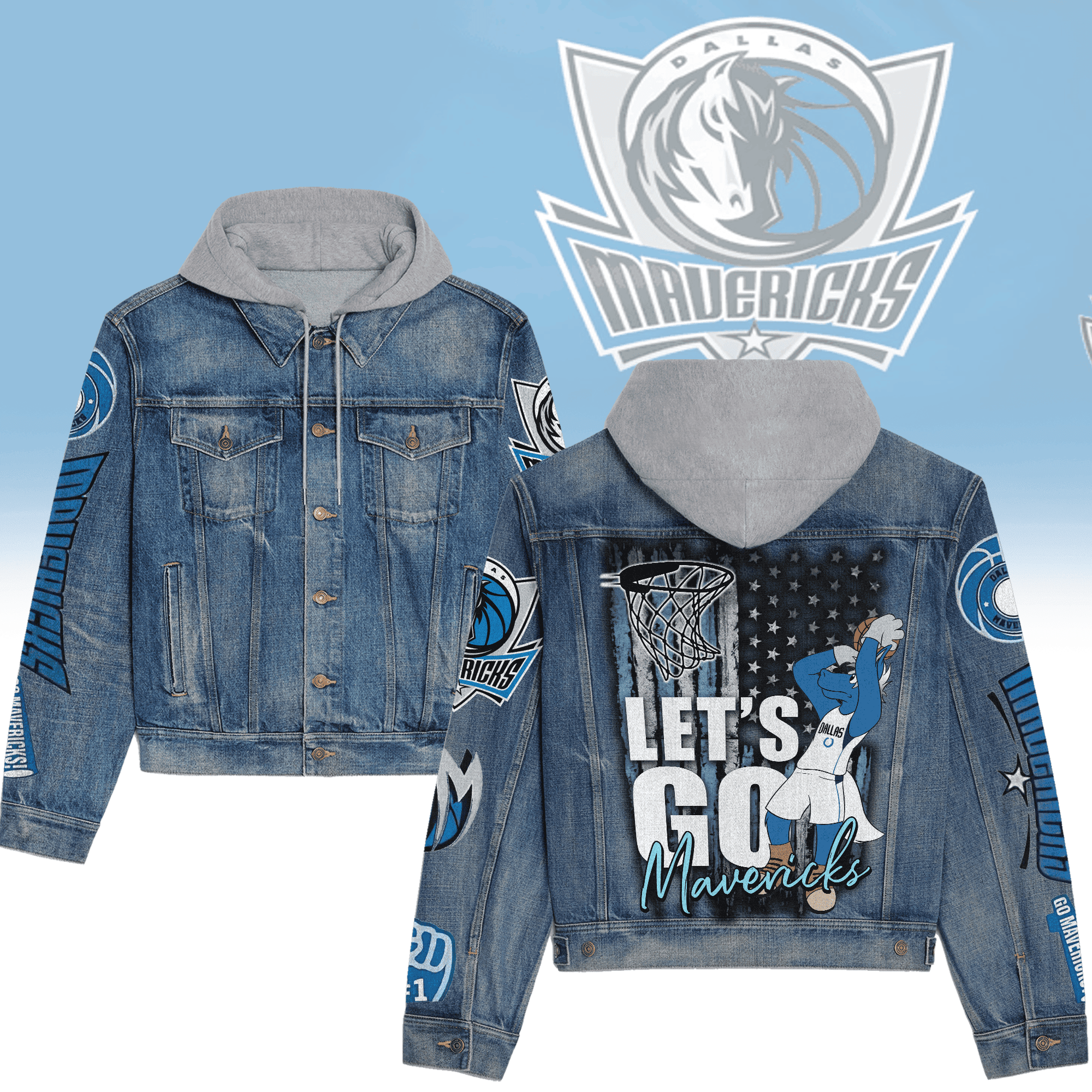 Dallas Mavericks Premium Fall Fashion Denim Jackets For Men Women Best Jacket 2025