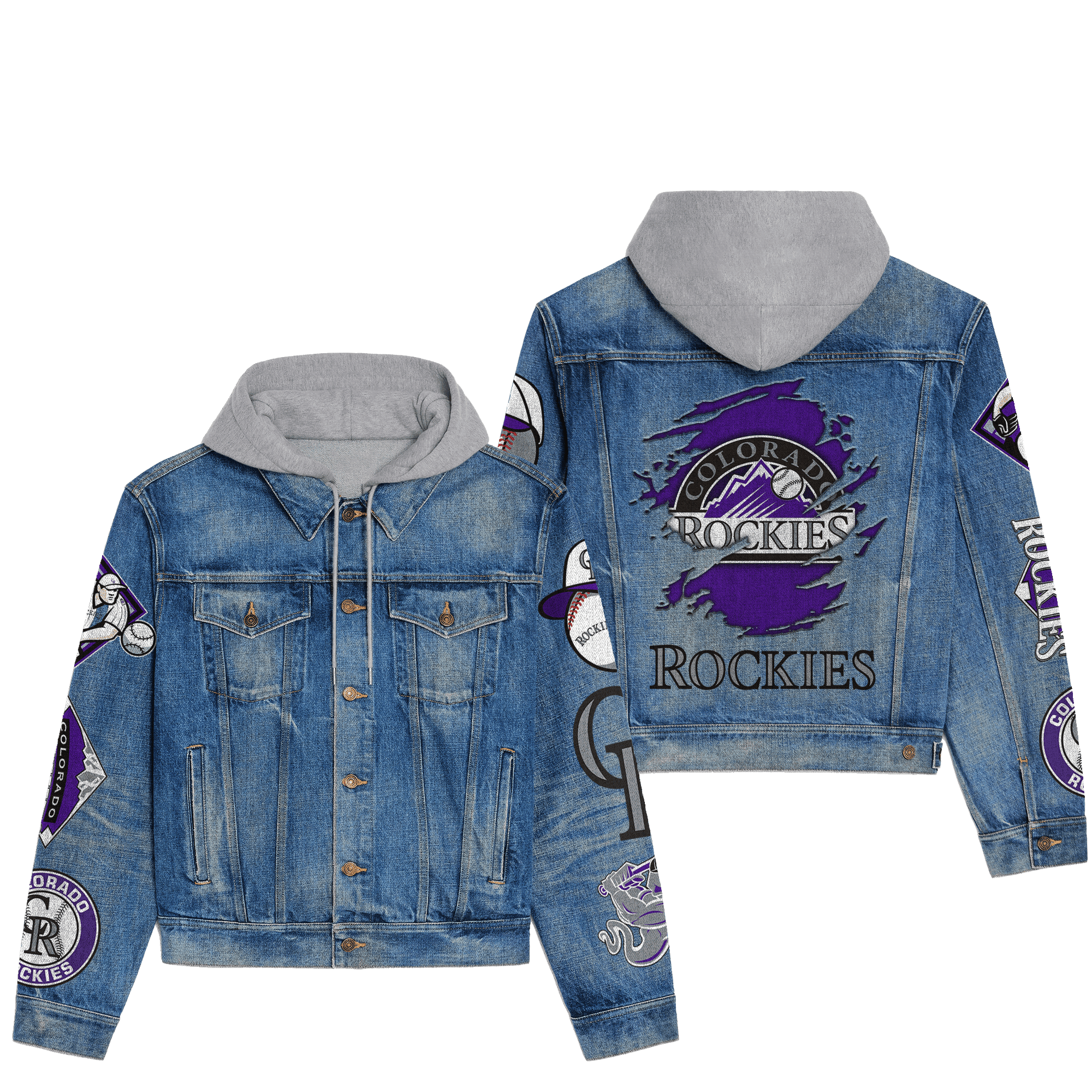 Colorado Rockies Premium Fall Fashion Denim Jackets For Men Women Best Jacket 2025