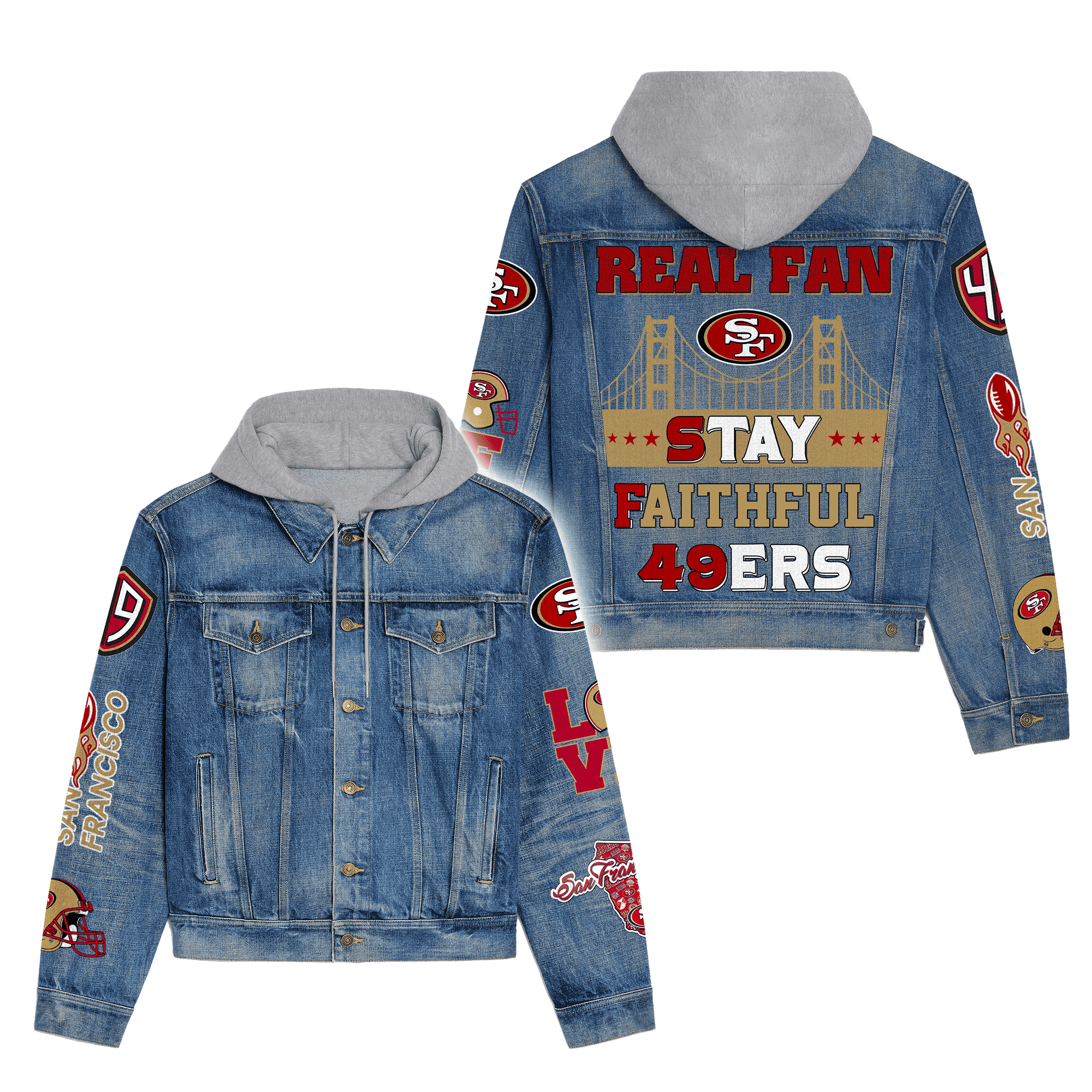 San Francisco 49Ers Game Day Jacket Winter Essential