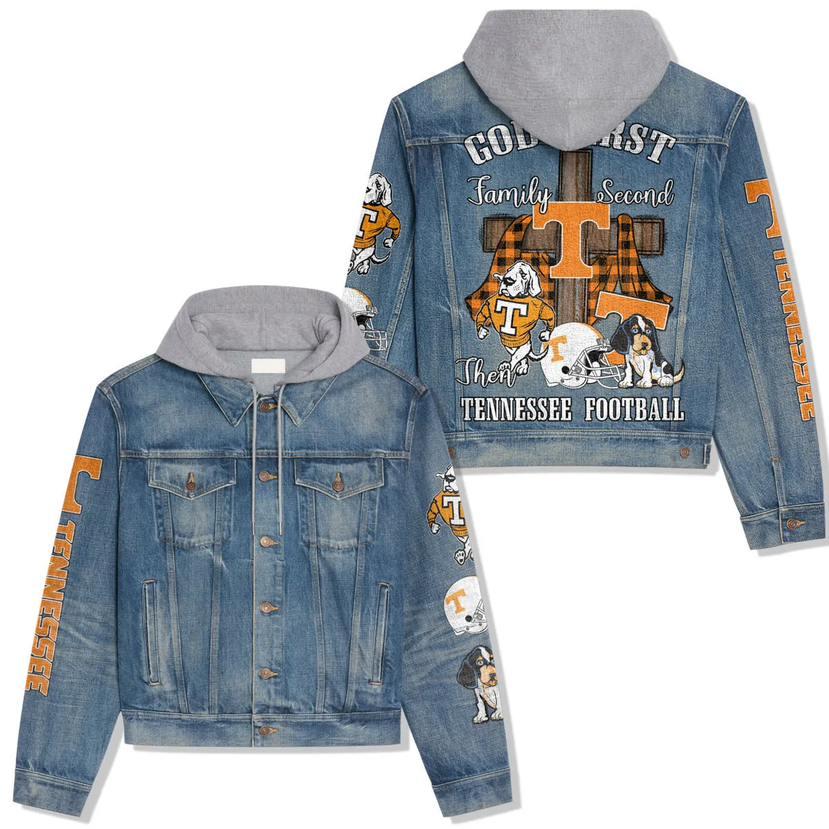 Tennessee Volunteers Premium Fall Fashion Denim Jackets For Men Women Best Jacket 2025