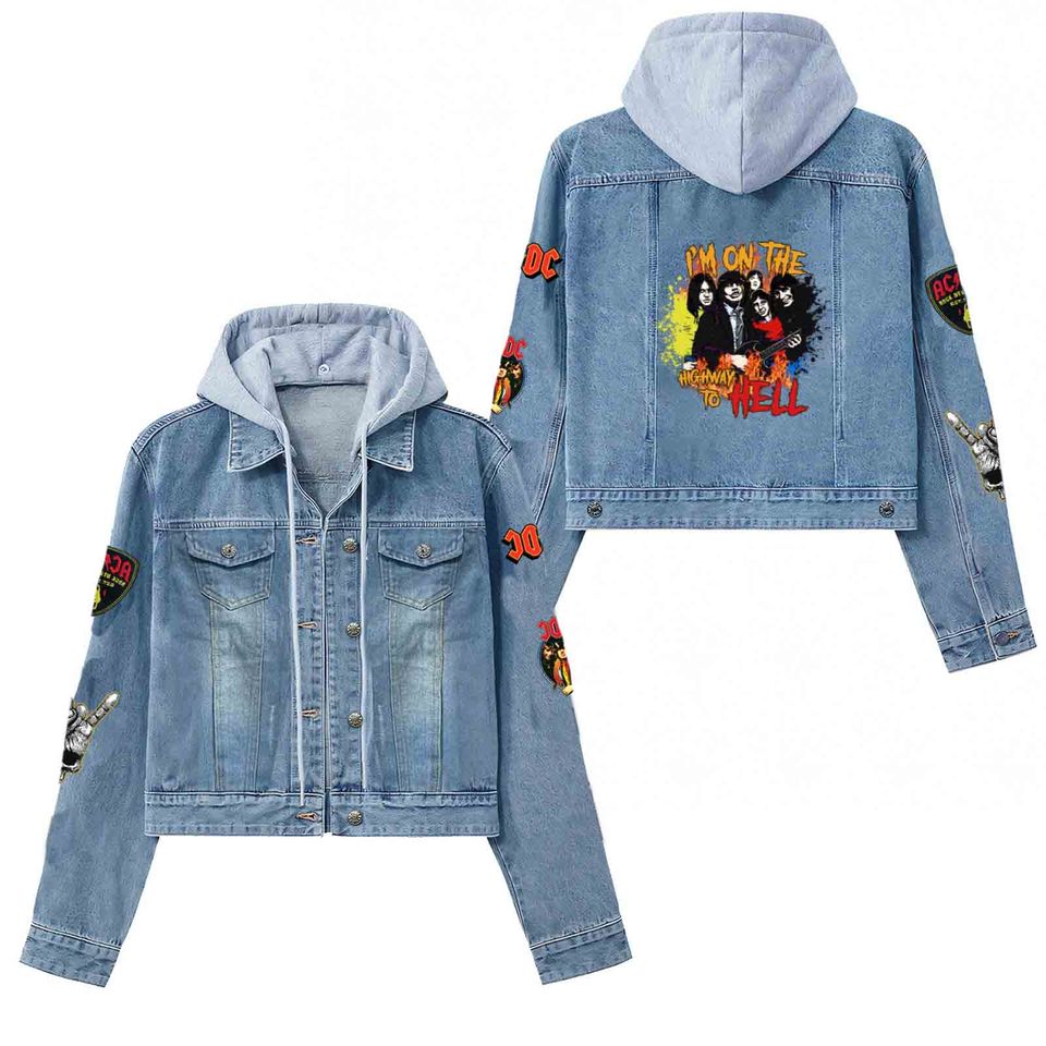Ac Dc Hooded Denim Jacket Best Fall Jackets 2025 For Men And Women