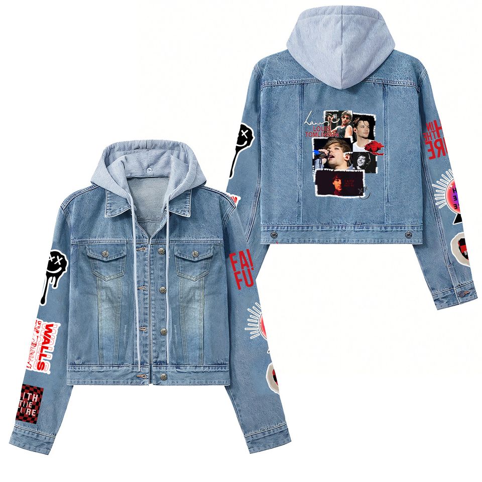 Louis Tomlinson Hooded Denim Jacket Best Fall Jackets 2025 For Men And Women