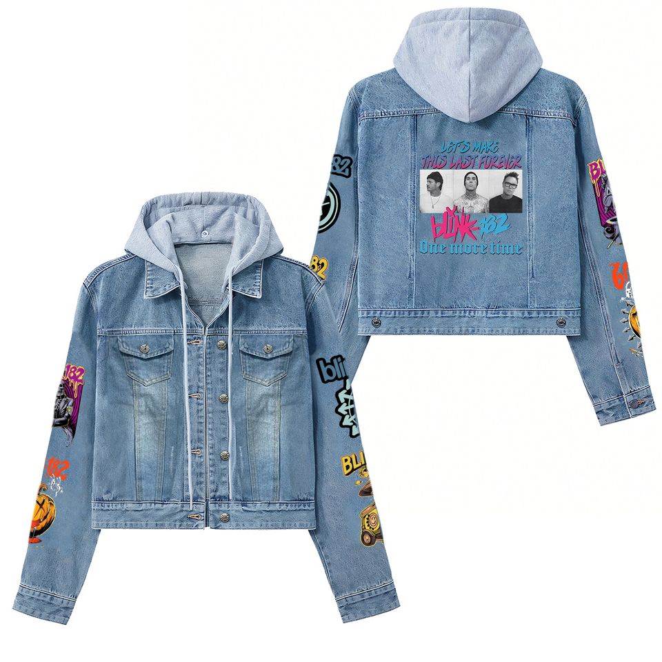 B182 Hooded Denim Jacket New Arrivals Hooded Jackets 2025 For Men Women