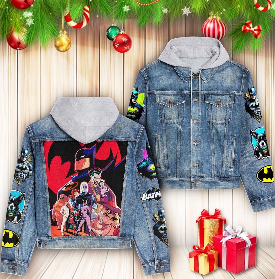 Dc Characters Hooded Denim Jacket Best Fall Jackets 2025 For Men And Women