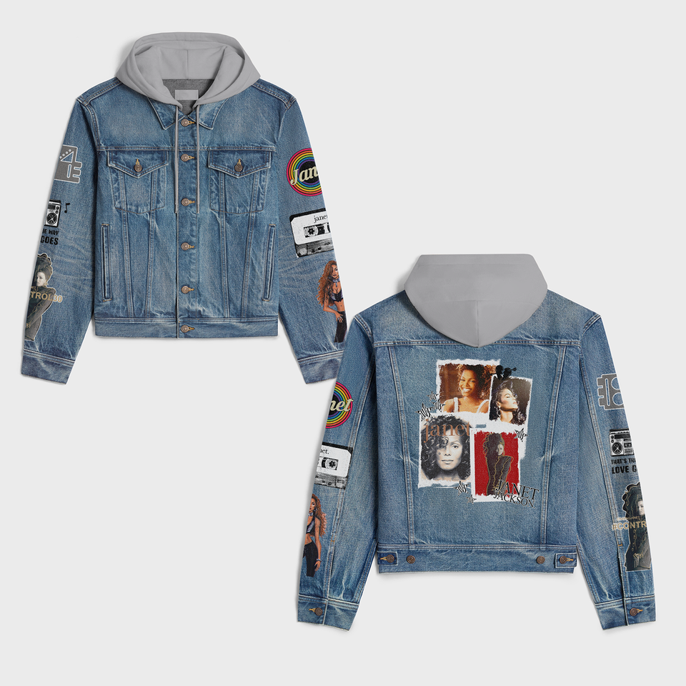 Janet Jackson Hooded Denim Jacket Best Fall Jackets 2025 For Men And Women