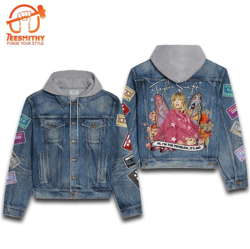 Taylor Swift Hooded Denim Jacket Cozy Jacket Outerwear 2025 For Men Women