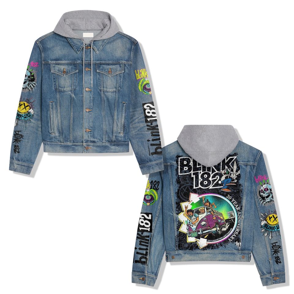 B182 20 Year Anniversary Hooded Denim Jacket Best Fall Jackets 2025 For Men And Women