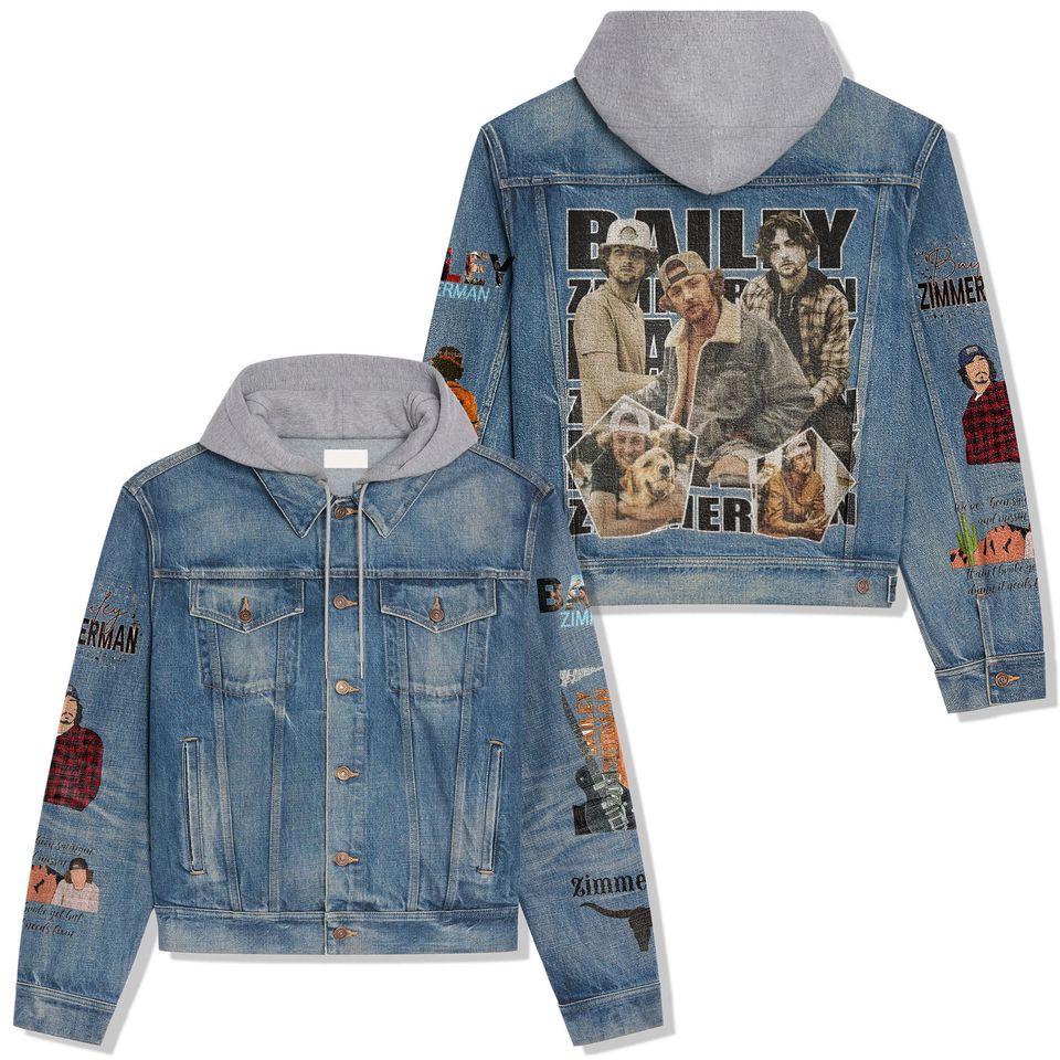 Bailey Zimmerman Hooded Denim Jacket Best Fall Jackets 2025 For Men And Women