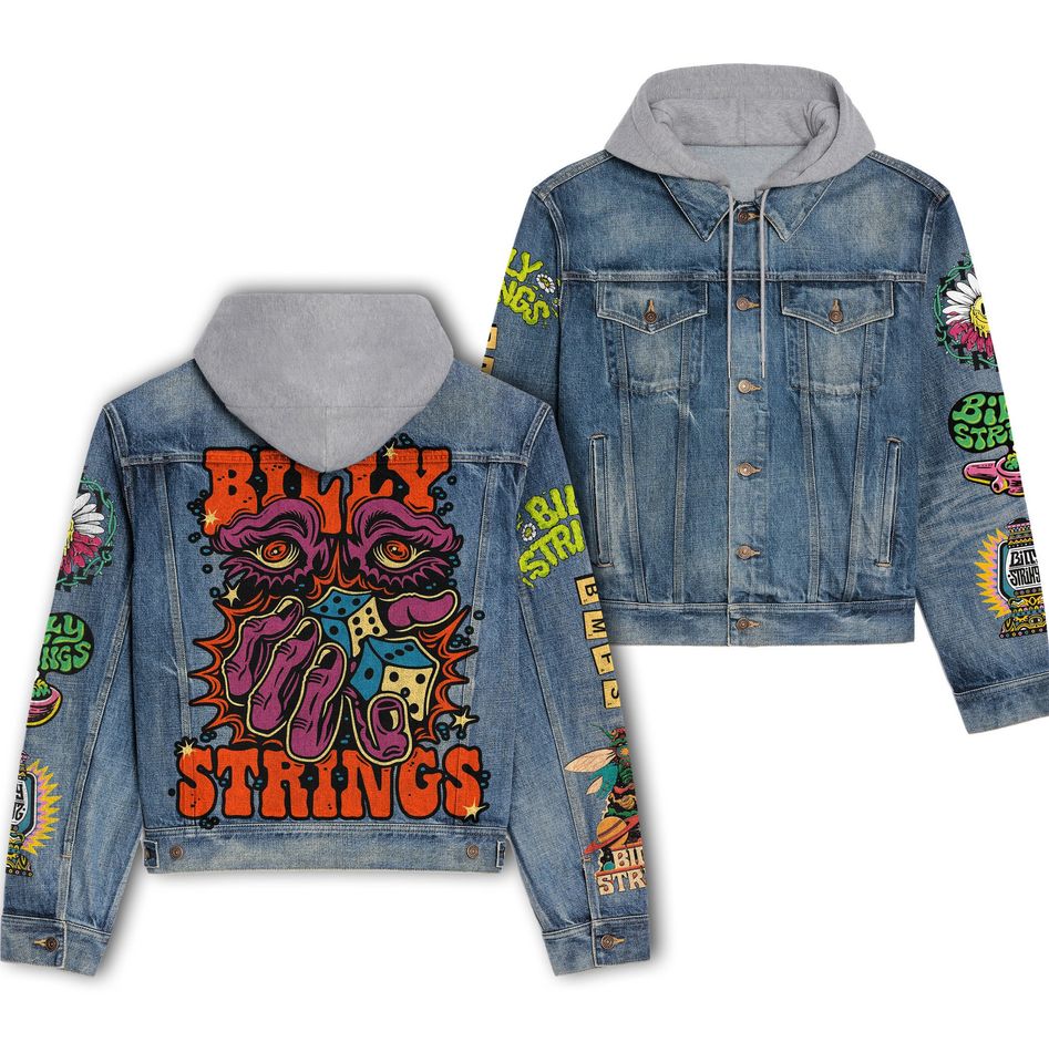 Elvis Singer Billy Strings Hooded Denim Jacket Best Fall Jackets 2025 For Men And Women