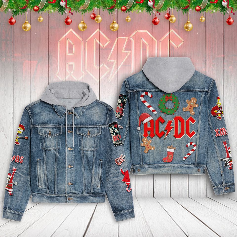 A.C.D.C Hooded Denim Jacket Best Fall Jackets 2025 For Men And Womens