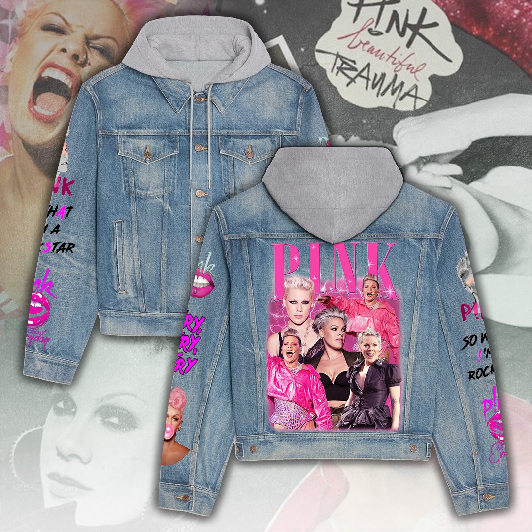 PNk Denim Hood Jacket Trendy Fall Jackets 2025 For Men And Women 