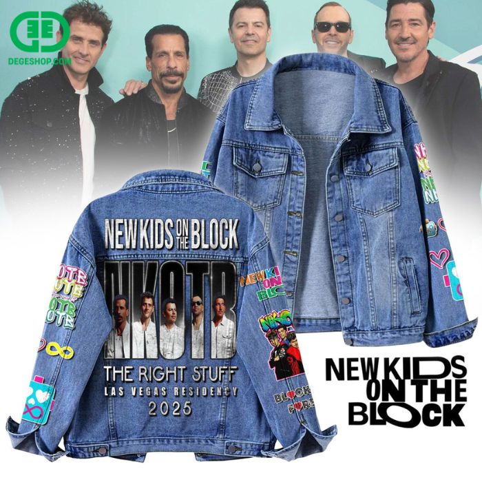 New Kids On The Block Denim Jacket Best Fall Jacket 2025 Style For Men Women