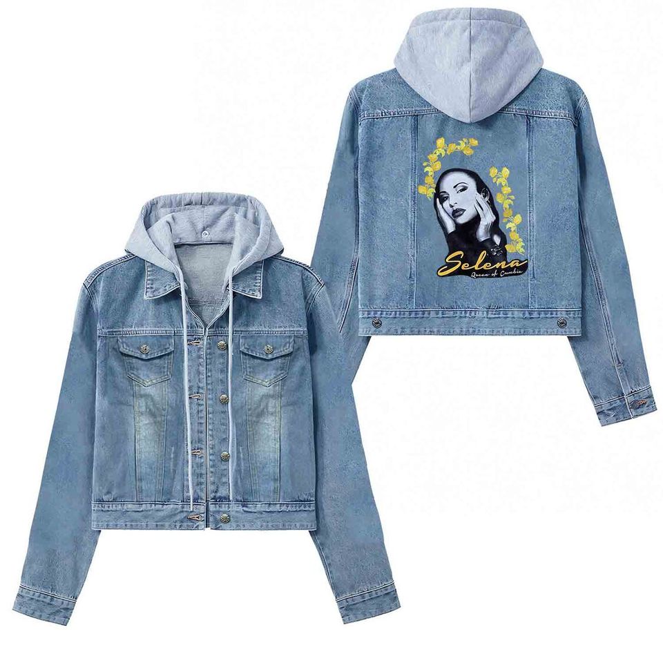 Selena Hooded Denim Jacket Best Fall Jacket 2025 Style For Men Women