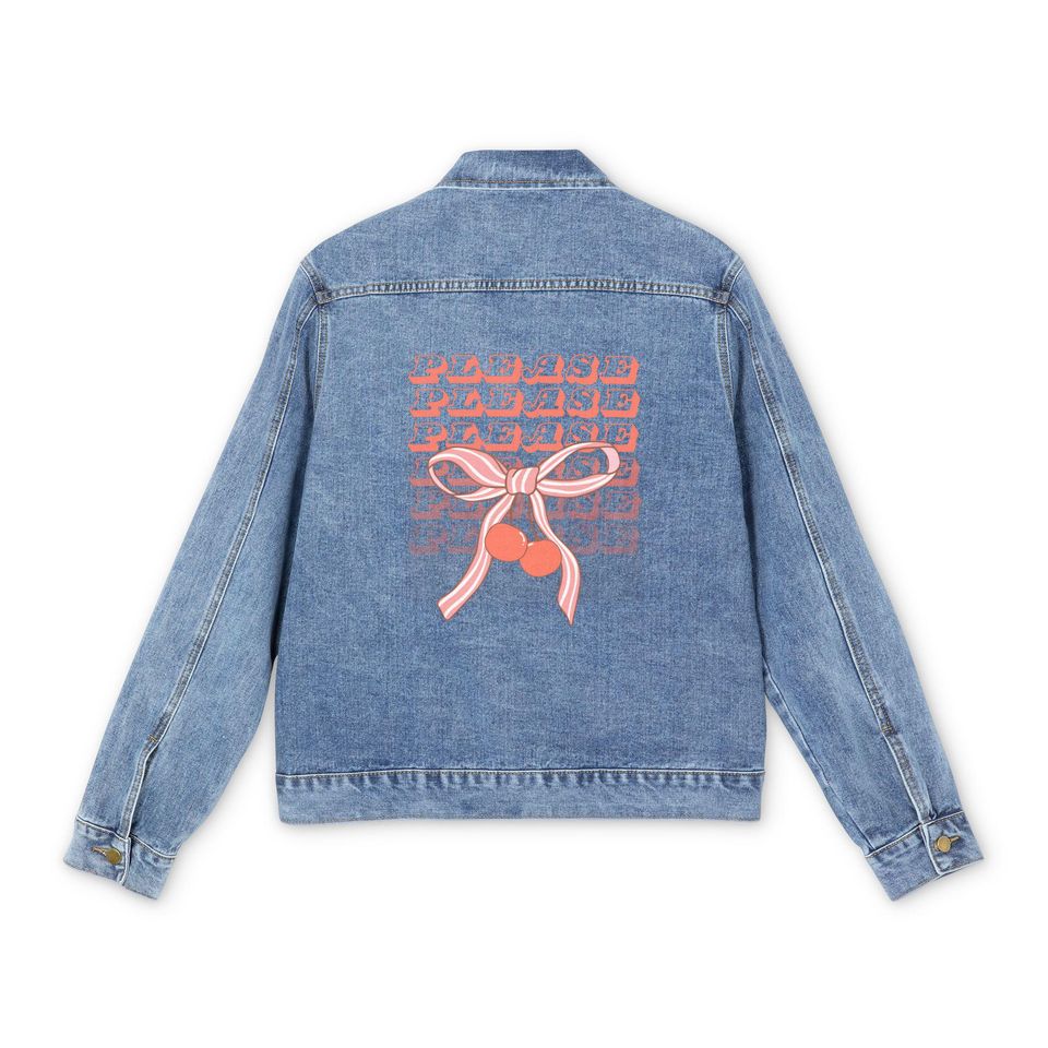 Coquette Hooded Denim Jacket Best Fall Jacket 2025 Style For Men Women