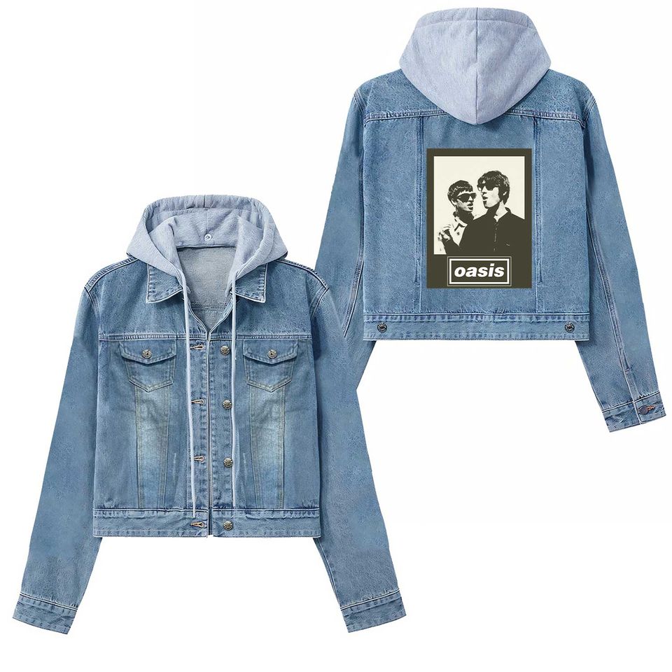 Oasis Denim Jacket Top Rated Fall 2025 Denim Jackets For Men Women 80'S 90'S Trucker Jacket 