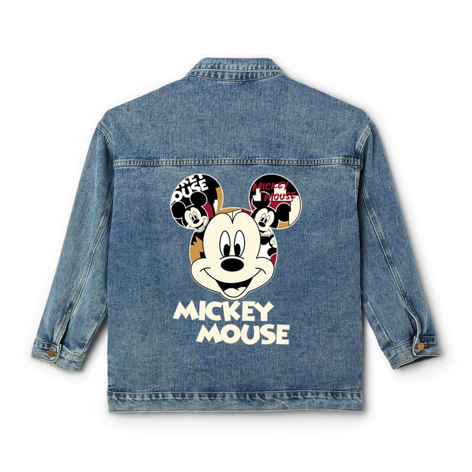 Dazzled Mickey Jean Jacket Top Rated Fall 2025 Denim Jackets For Men Women