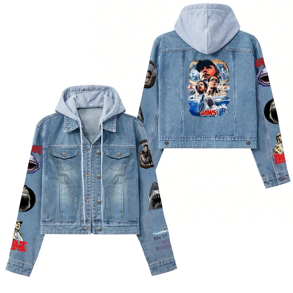 Jaws Youth Denim Jacket Top Rated Fall 2025 Denim Jackets For Men Women