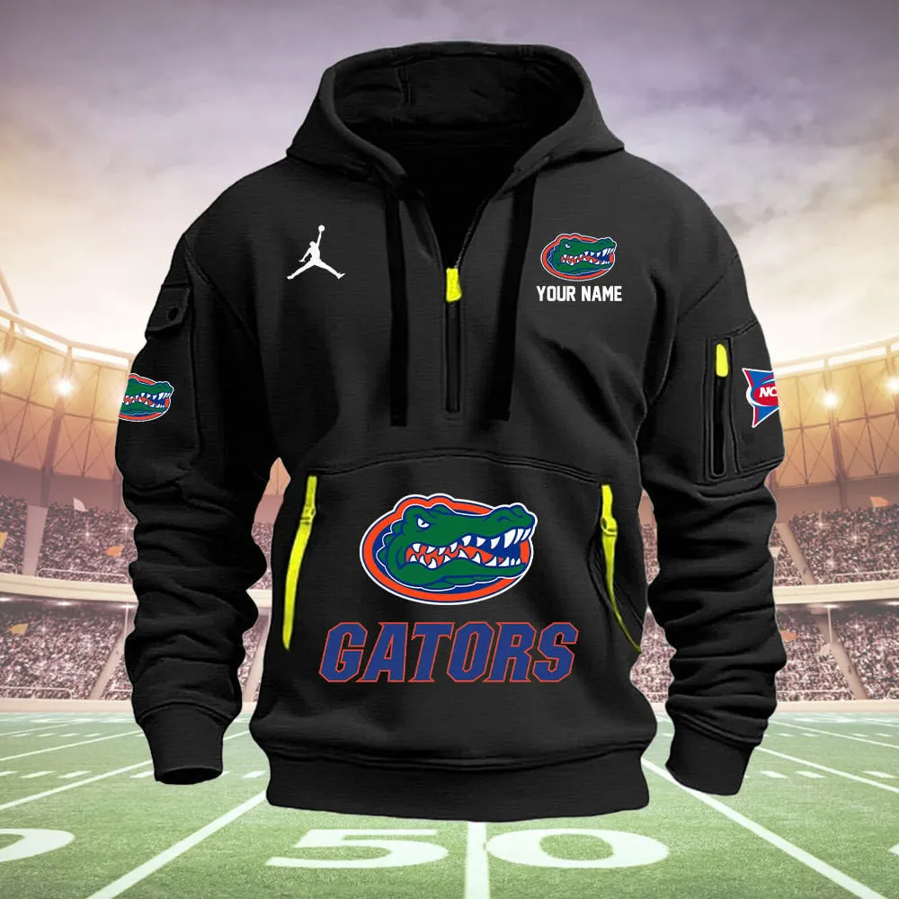 Florida Gators Heavy All Over Print Zip Up Hoodie