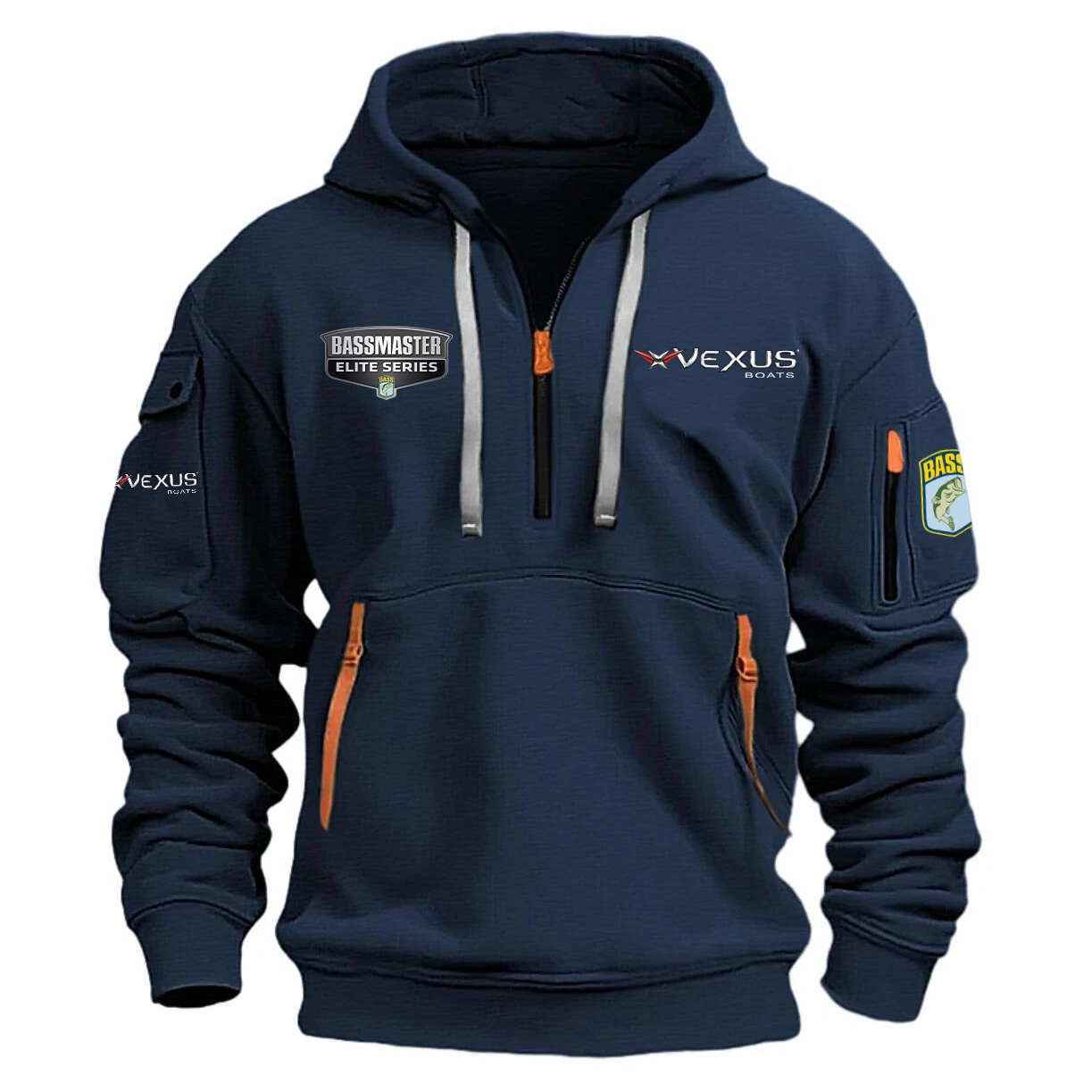 Vexus Hoodie Half Zipper Quarter Zip Hoodie Bassmaster Elite