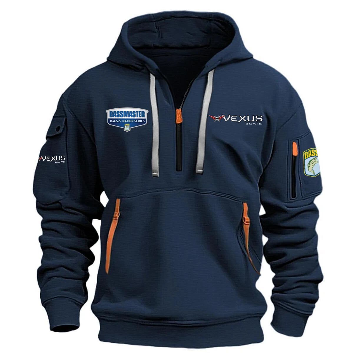 Vexus Hoodie Half Zipper Quarter Zip Hoodie B.A.S.S. Nation