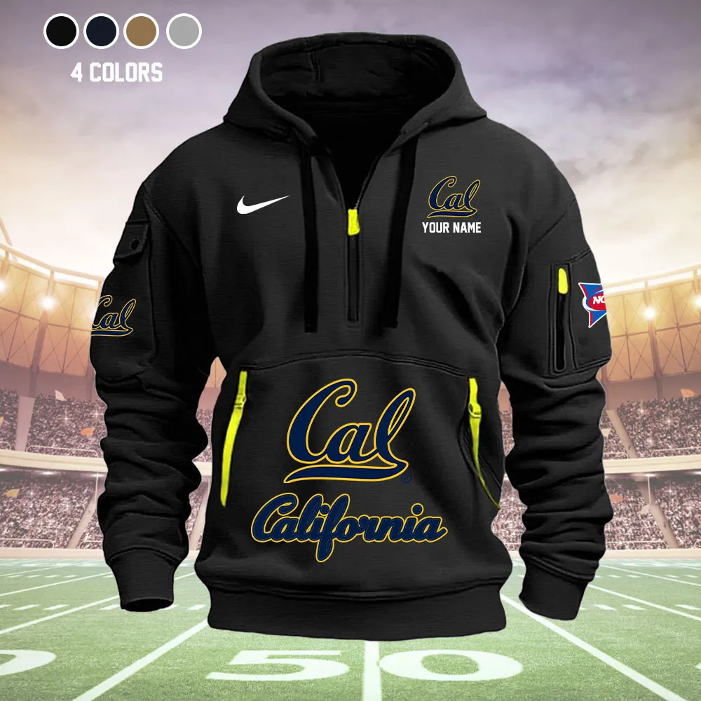 California Golden Bears Heavy All Over Print Hoodie Zip Up Hoodie