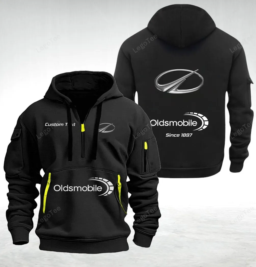 Oldsmobile Hoodie Half Zipper Quarter Zip Hoodie
