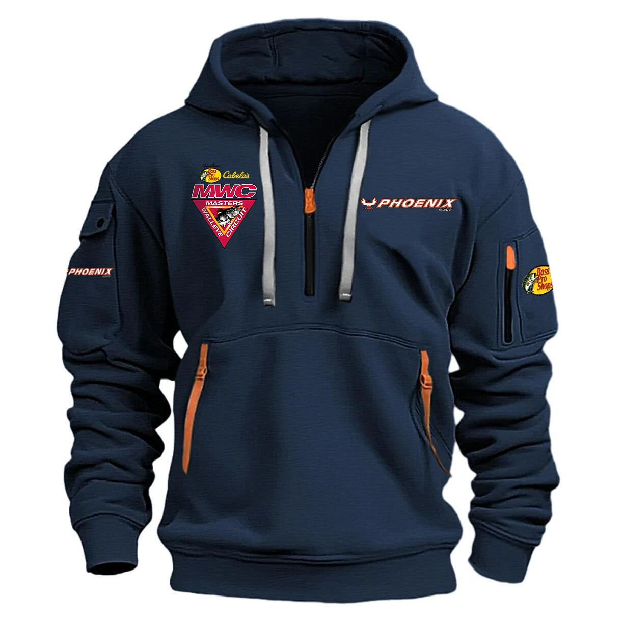 Phoenix Hoodie Half Zipper Quarter Zip Hoodie Masters Walleye Circuit