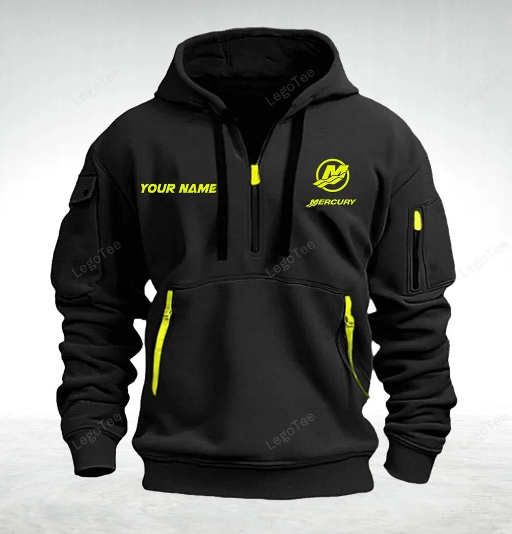 Mercury Marine Hoodie Half Zipper Quarter Zip Hoodie For Men And Women