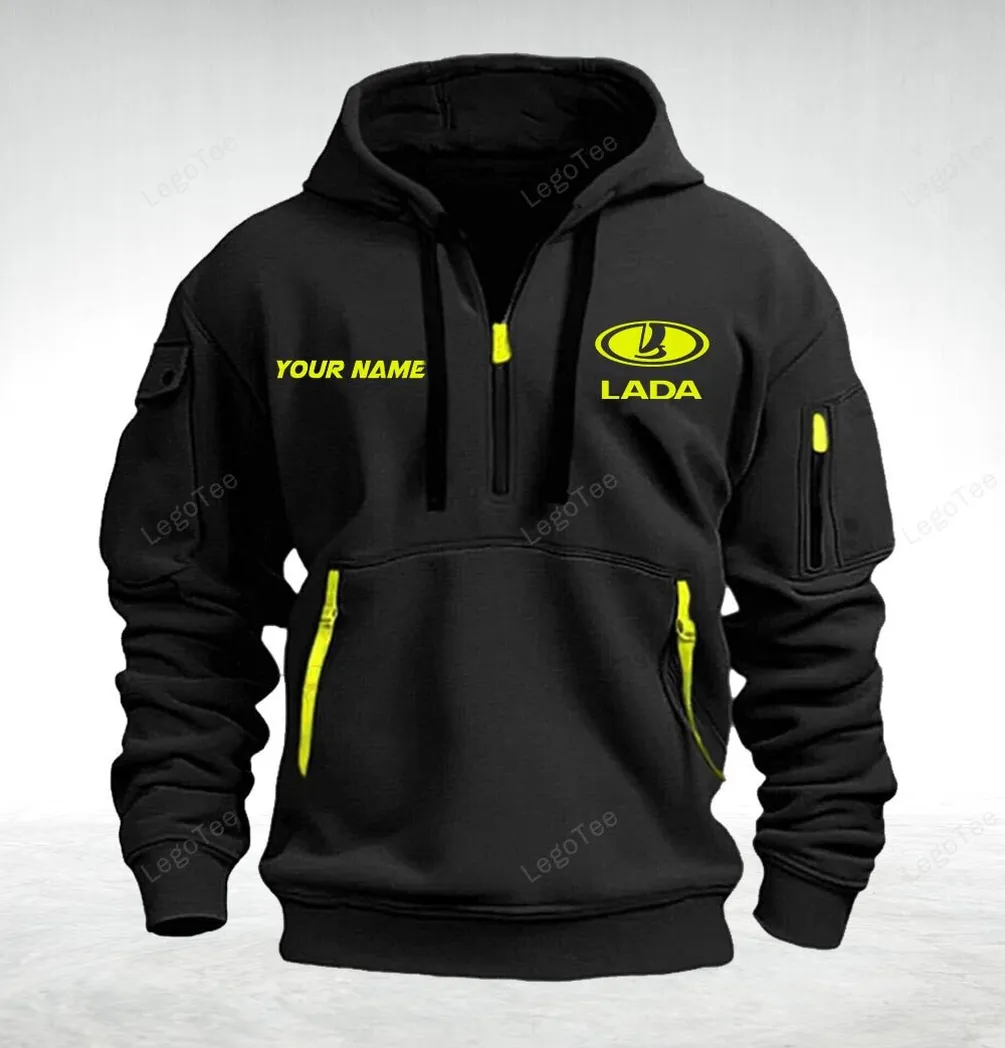 Lada Hoodie Half Zipper Quarter Zip Hoodie For Men And Women