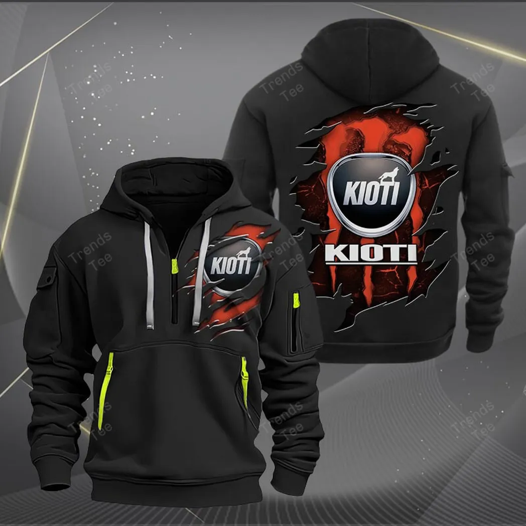 Kioti Hoodie Half Zipper Quarter Zip Hoodie