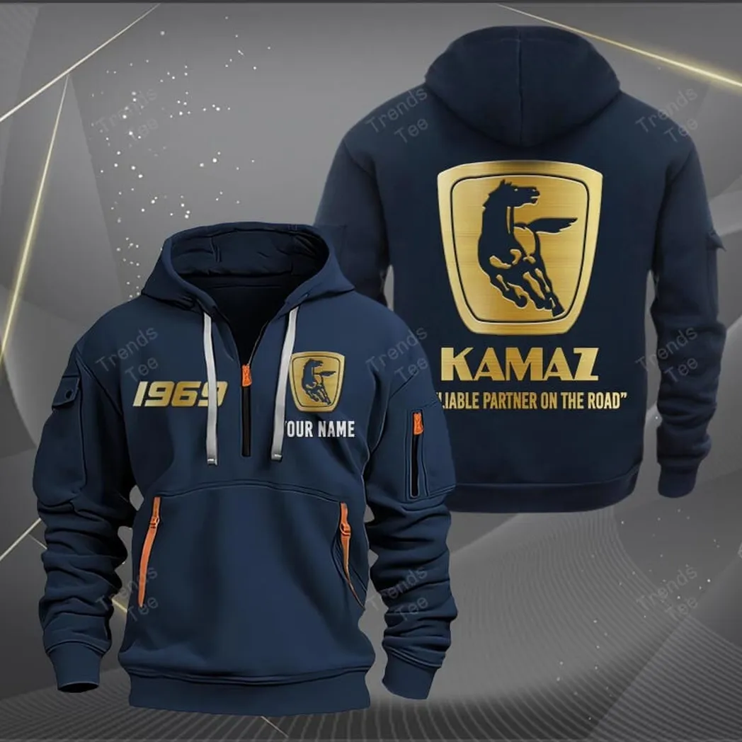 Kamaz Hoodie Half Zipper Quarter Zip Hoodie
