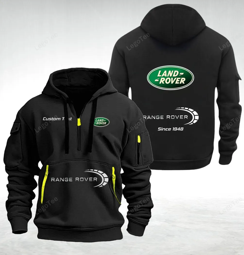 Land-Rover Quarter Zip Up Hoodie For Fan