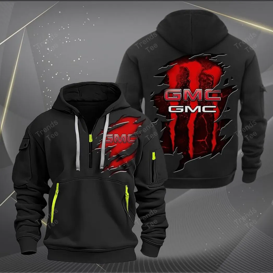 Gmc Hoodie Quarter Zip Hoodie For Fan