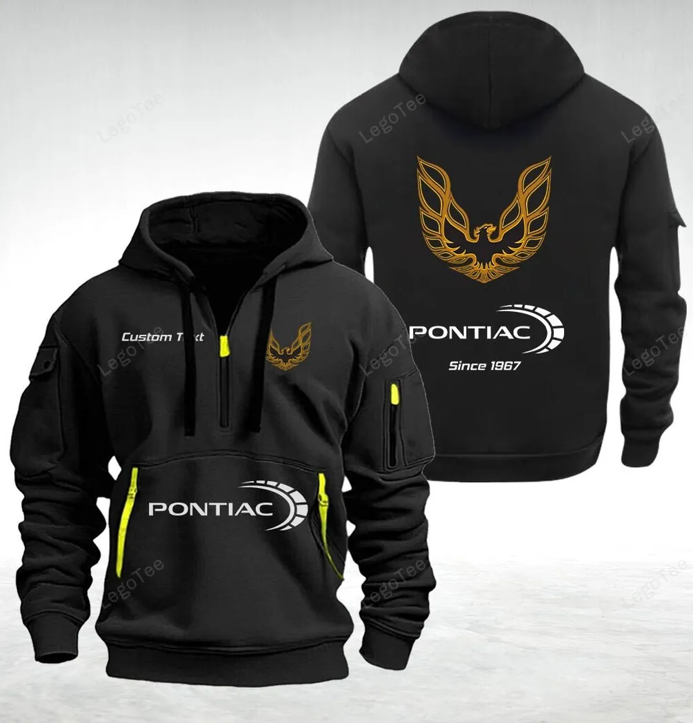 Firebird Pontiac Hoodie Quarter Zip Hoodie For Fan