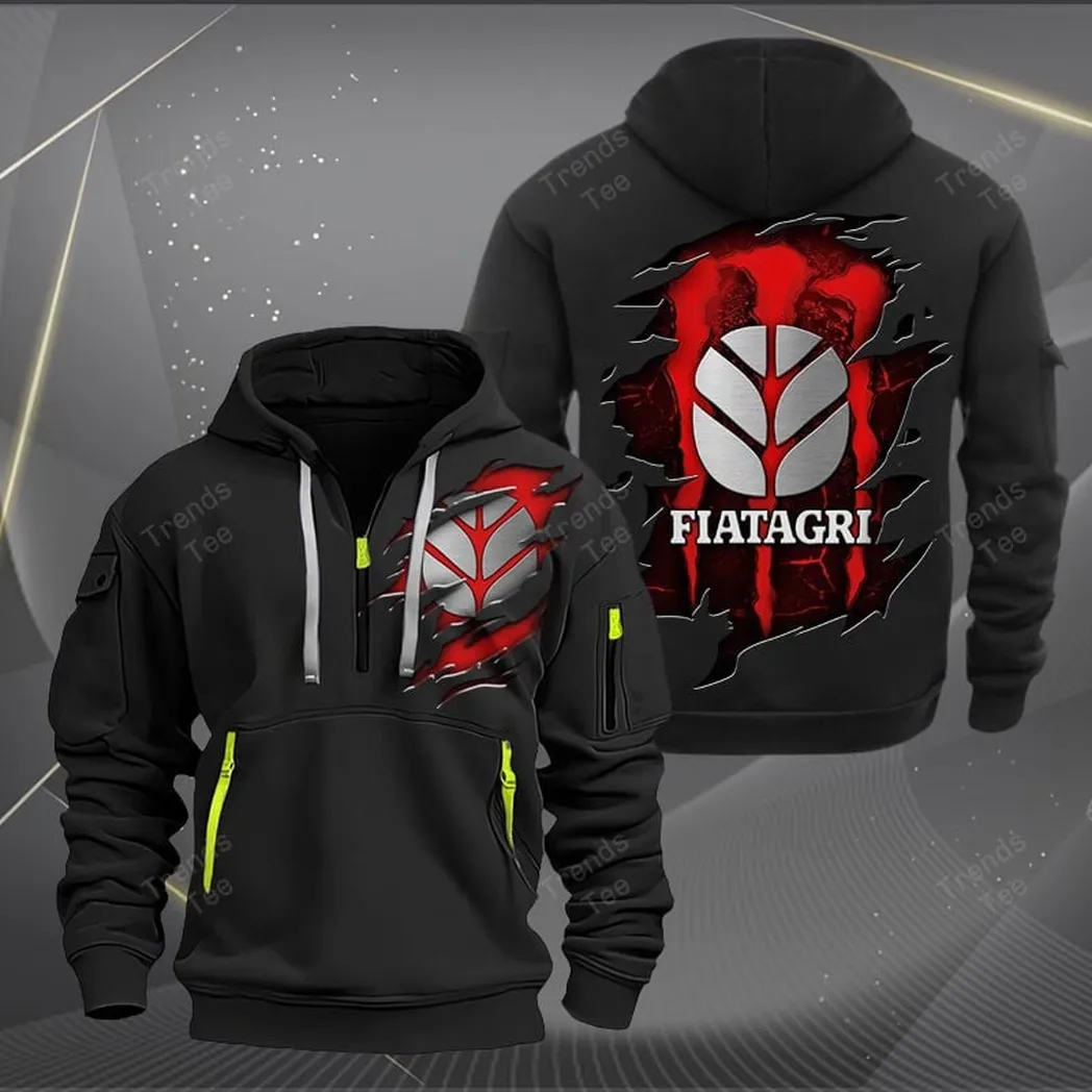 Fiatagri Hoodie Half Zipper Quarter Zip Hoodie