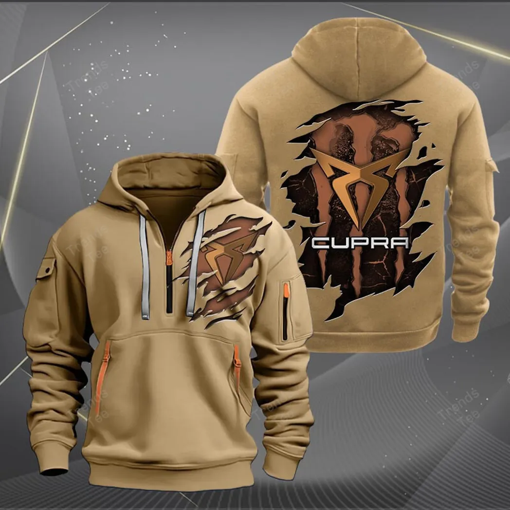 Cupra Hoodie Half Zipper Quarter Zip Hoodie